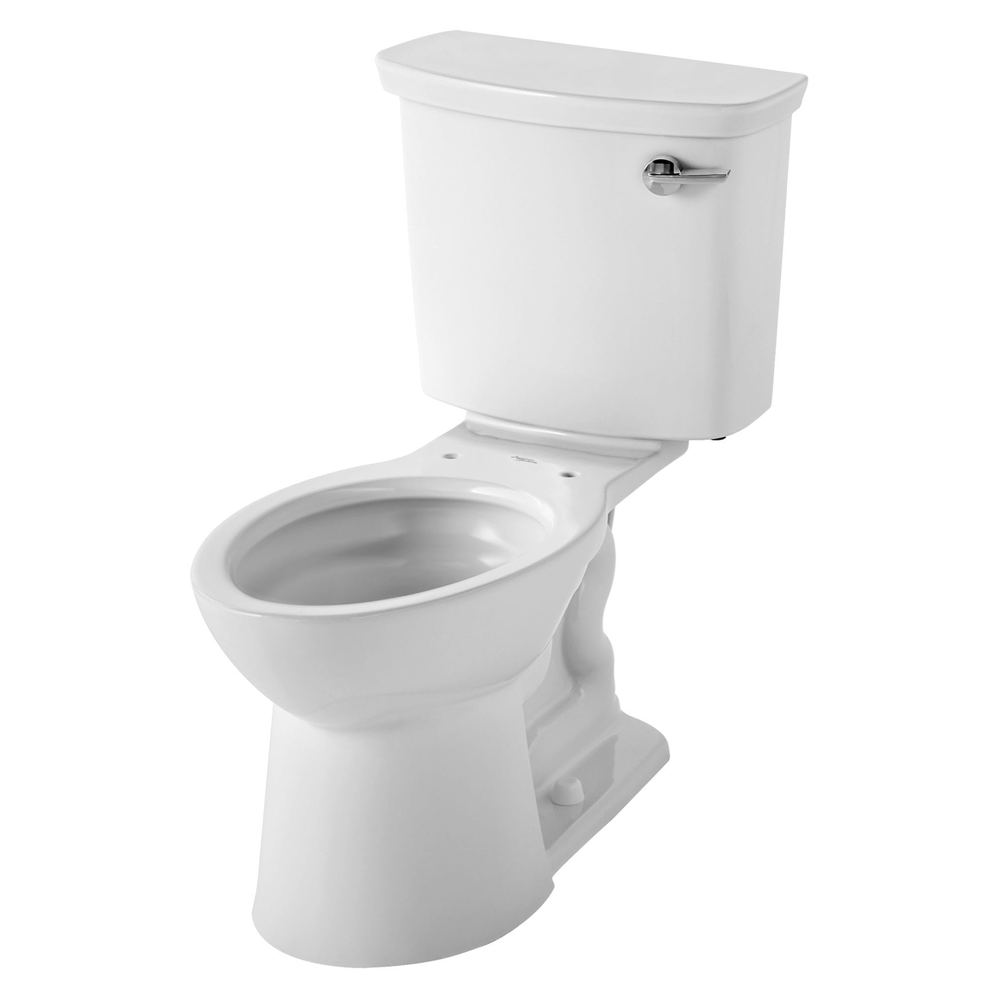 VorMax® Two-Piece 1.0 gpf/3.8 Lpf Chair Height Right-Hand Trip Lever Elongated Toilet Less Seat